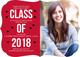 Red Graduation Cap Confetti Photo Invitations Image 3 of 5
